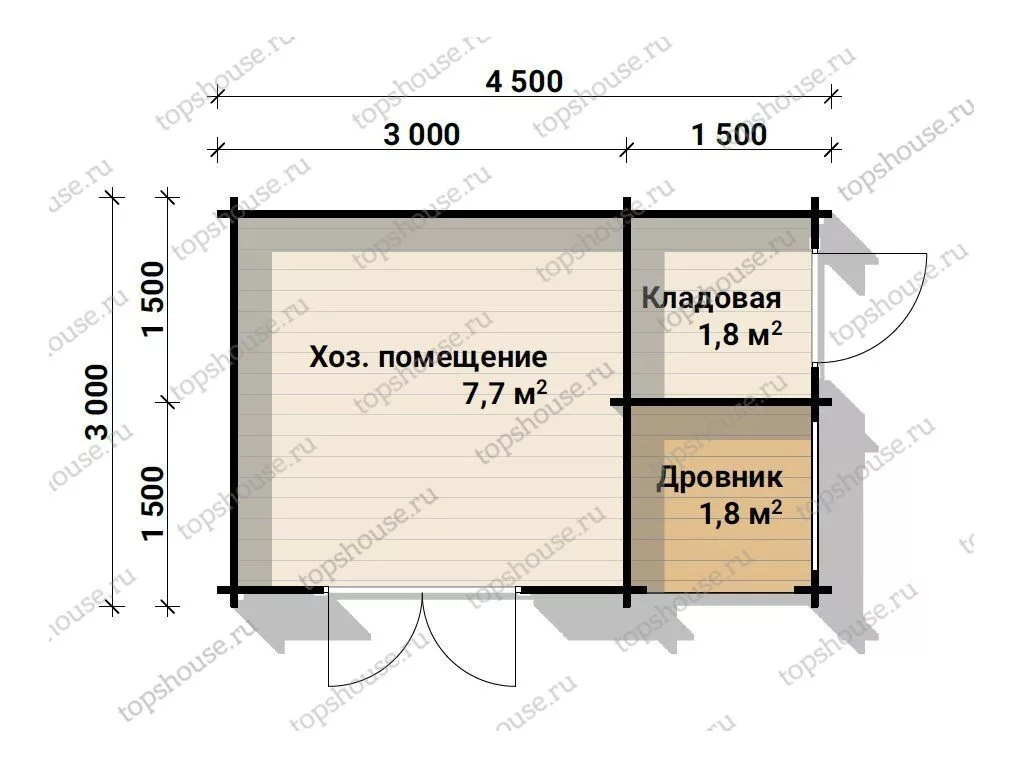 Хозблок «Прилежный»