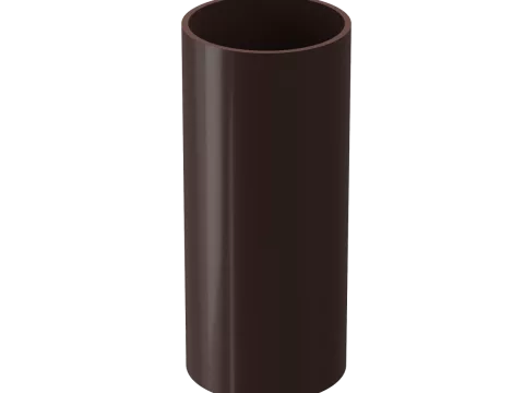 Труба водосточная Lux Шоколад 3м