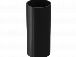 Труба водосточная Lux Карбон 1м