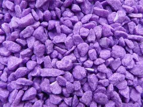 Щебень декоративный фиолетовый