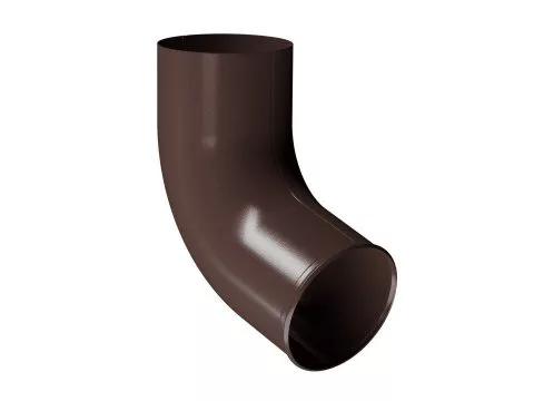 Döcke Stal Premium Отвод трубы D90 (Шоколад 8019)