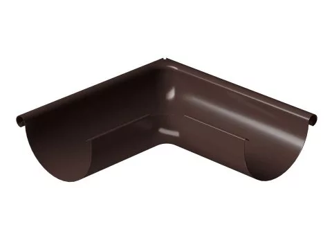 Döcke Stal Premium Угол внешний 90⁰ D125 (Шоколад 8019)