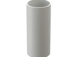 Труба водосточная Lux Пломбир 1м