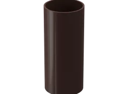 Труба водосточная Lux Шоколад 1м